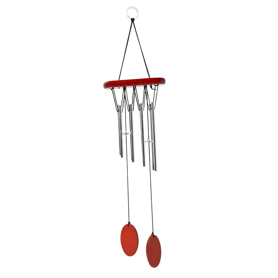 sculpmart Wood Wind Chimes For Home Positive Energy - Hanging Bells For Home Decoration And Balcony Decor With Melody Sound 