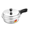 Pigeon by Stovekraft Deluxe Aluminium Outer Lid Pressure Cooker without Induction Base, 2 Litres, Silver