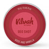 Vilvah Store Rose and Vanilla Deo Shot - 20 gms