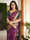 Kasee Ethnic Motif Woven Design Zari Banarasi Saree