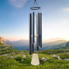Zaicus 41 Inch Large Wind Chime Black Wind Chime-031