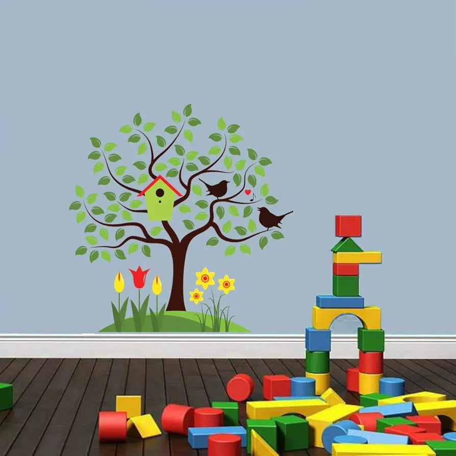 Rangoli Vinyl Wall Sticker 1.96x20.86x1.96 inches, Multicolour ,