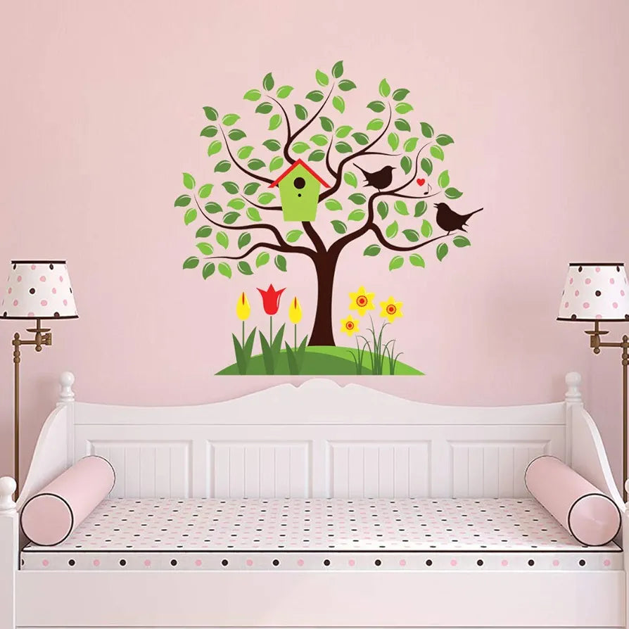 Rangoli Vinyl Wall Sticker 1.96x20.86x1.96 inches, Multicolour ,