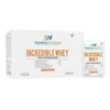 Steadfast Nutrition Incredible Whey Protein - Rose Thandai - 35 gms Each (30 Sachets)