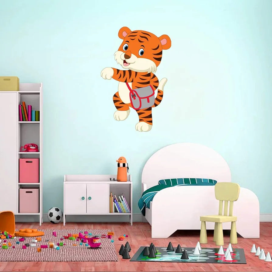 Rangoli White Glossy Vinyl Wall Sticker Premium Self-Adhesive Waterproof Decorative Wall Decal for Bedroom, Living Room, Office & Home Decoration Easy to Apply. Parent-13, Design-25