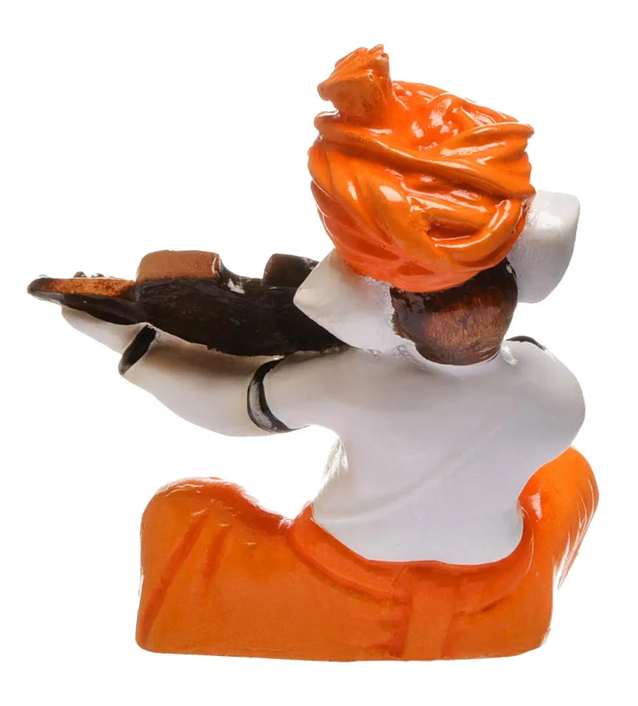 Karigaari India Karigaari Polyresine Ganesha Playing Guitar
