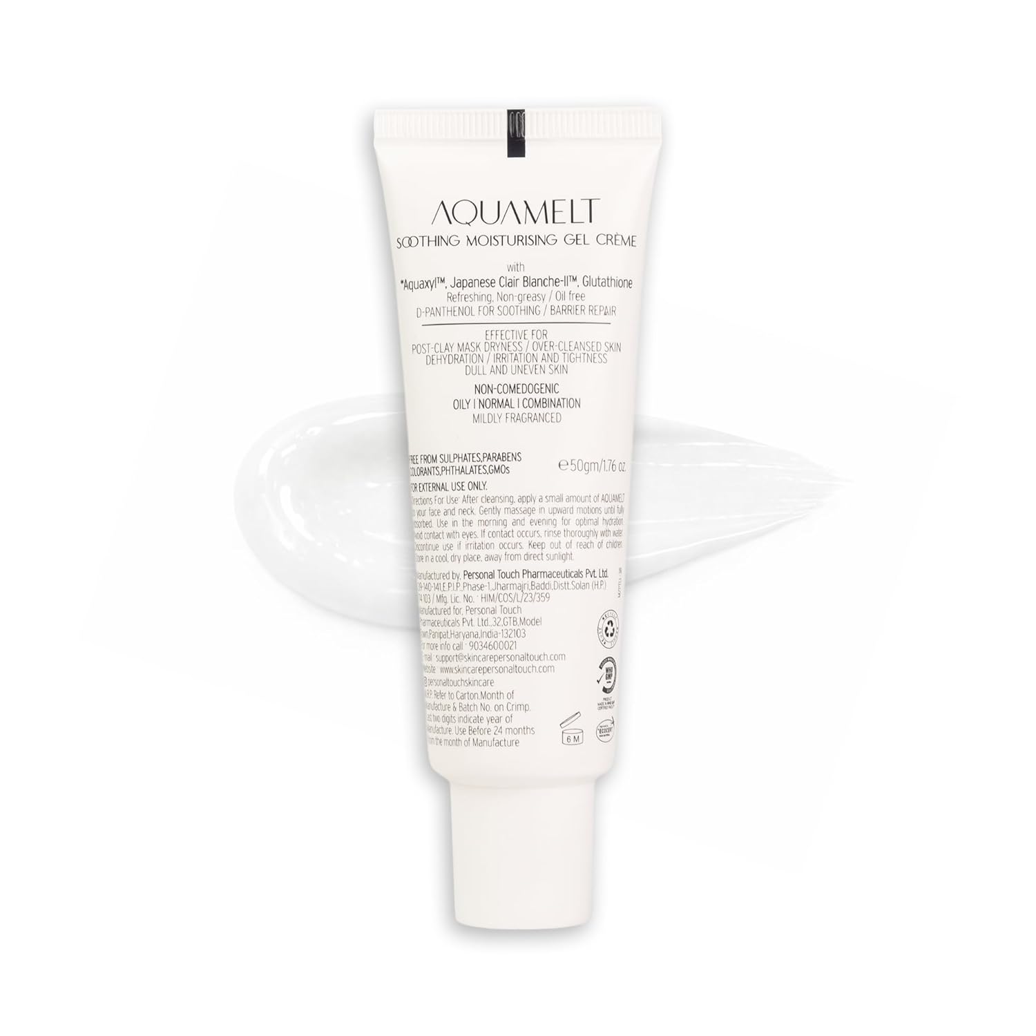 Personal Touch Aquamelt Daily Moisturizer & Post Treatment Soothing Ge ...