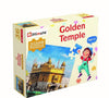Mittimate 36-Piece Golden Temple Jigsaw Puzzle for Kids 4+ Enhances Imagination and Patience for Focus