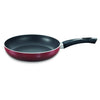 Prestige Omg Dlx Sleeve Induction Base Non-stick Aluminium Fry Pan, 26cm | Red