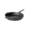 Meyer Pre-Seasoned Cast Iron Frypan Cast Iron Skillet |Induction Frying Pan 26cm Black