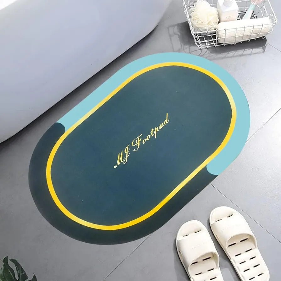 Status Contract Bathroom, Door Mat, Floor, Bath Mat , Carpet | Non Slip mat for Bathroom Cushion, Super Absorbent Soft Carpet, Quick Dry Dirt Barrier for Home, Office,  D2