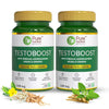 Pure Nutrition Naturals Testoboost testosterone booster supplement - 60 tabs (Pack of 2)