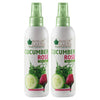 Bliss of Earth Cucumber Rose Skin Mist Toner - 100 ml Each (Pack of 2)