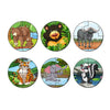 Artvibes Cute Animals Premium Wooden Puzzles for Kids Age 2-5 | 4 Piece Puzzles | Toddlers Wooden Puzzle | Set of 6