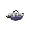 Meyer Centennial Nickel Free Kadai Steel Kadhai for Deep Frying 26cm Blue Diamond