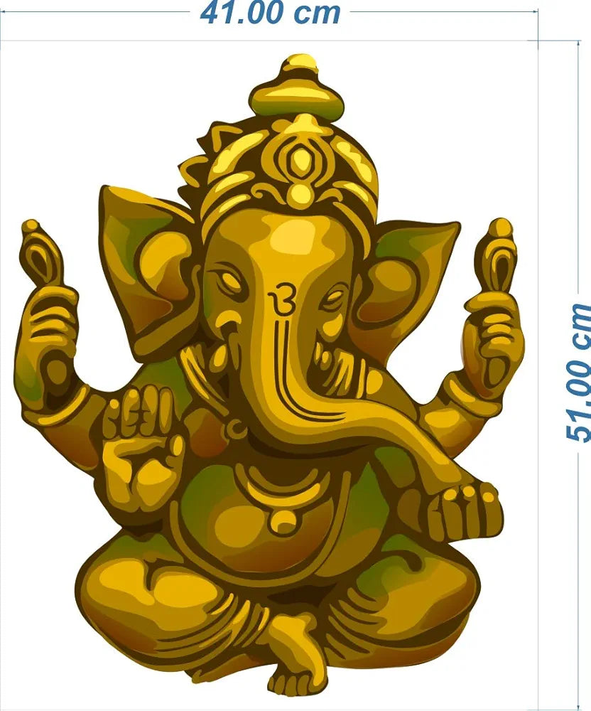 Rangoli White Glossy Vinyl Wall Sticker Premium Self-Adhesive Waterproof Decorative Wall Decal for Bedroom, Living Room, Office & Home Decoration Easy to Apply. Parent-2, Design-10