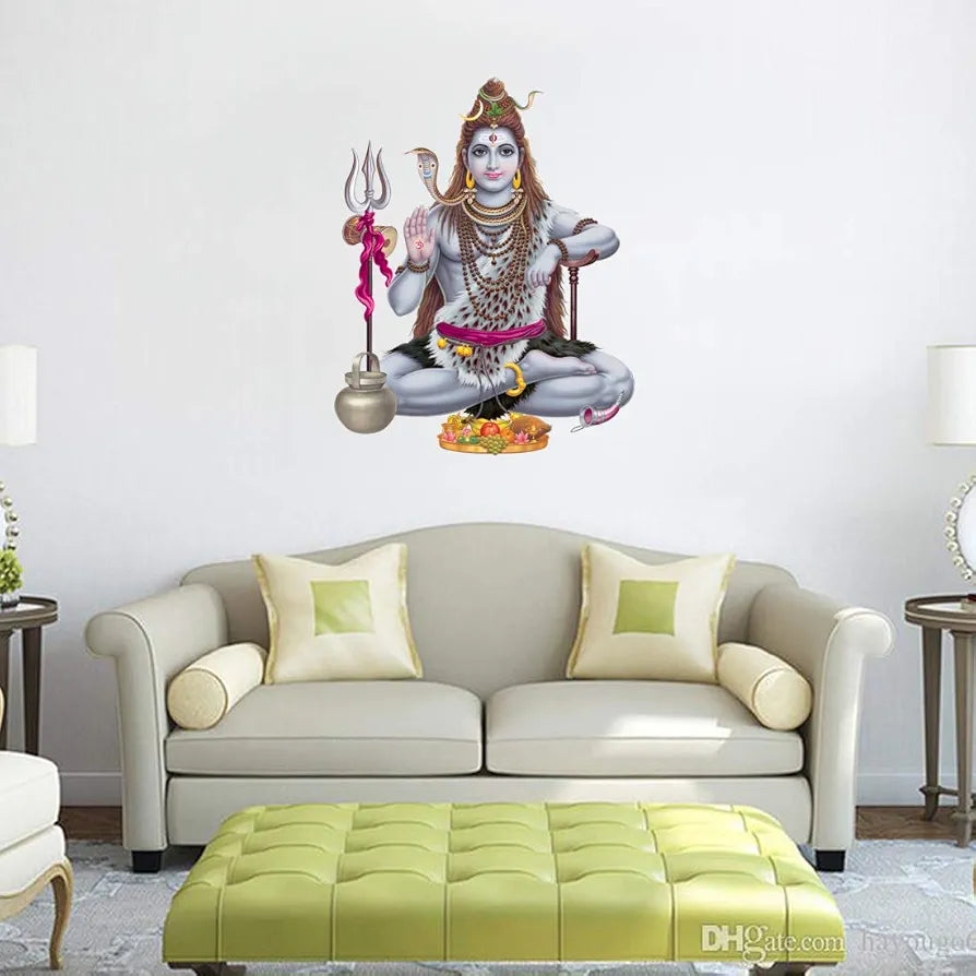 Rangoli White Glossy Vinyl Wall Sticker Premium Self-Adhesive Waterproof Decorative Wall Decal for Bedroom, Living Room, Office & Home Decoration Easy to Apply. Parent-6, Design-10