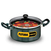 Hawkins Futura 3 Litre Cook n Serve Stewpot Non Stick Pot with Glass Lid