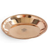 Indian Art Villa Copper Pooja Thali Plate - 100 gms