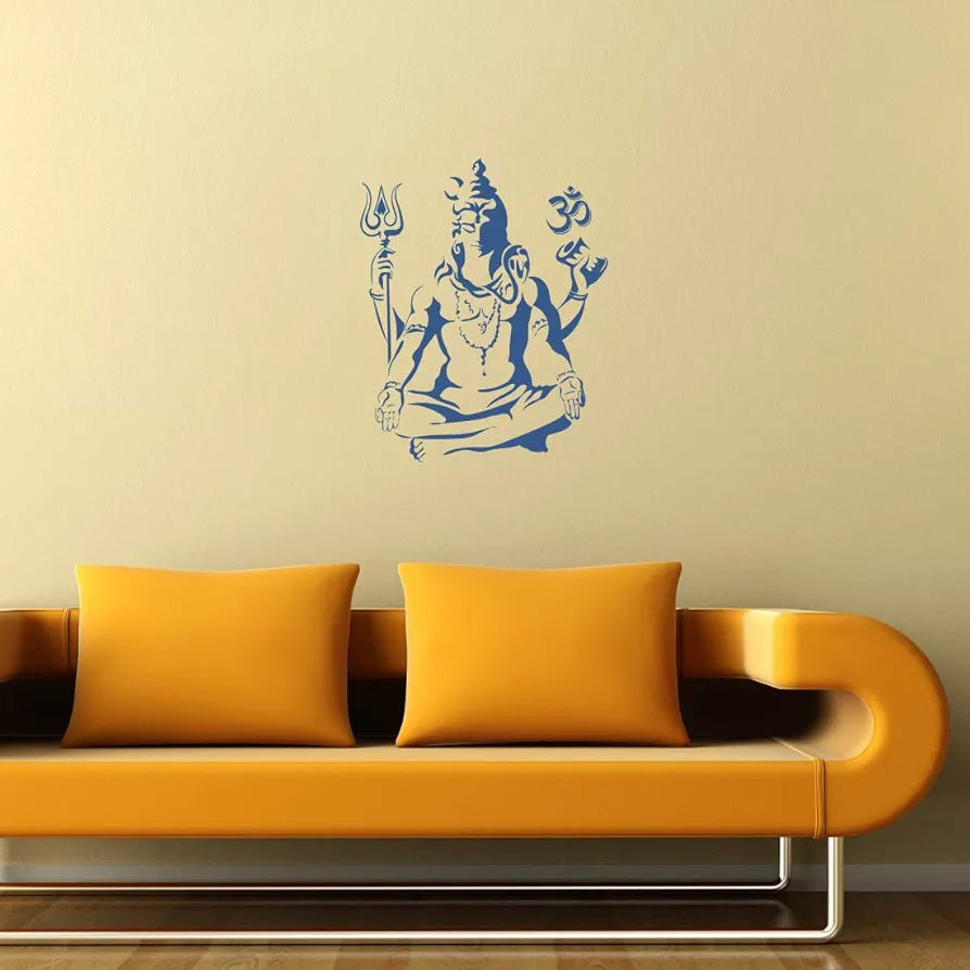 Rangoli White Glossy Vinyl Wall Sticker Premium Self-Adhesive Waterproof Decorative Wall Decal for Bedroom, Living Room, Office & Home Decoration Easy to Apply. Parent-5, Design-5