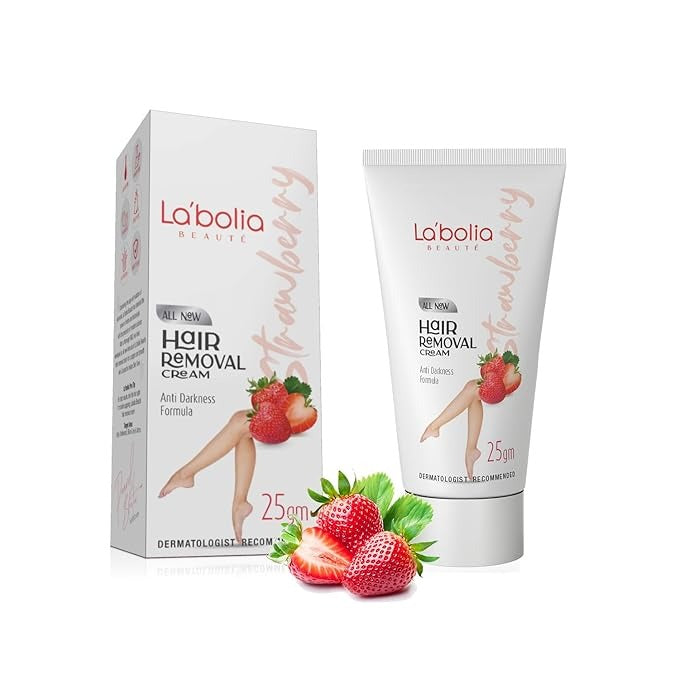 Labolia Cosmetics Labolia Beaute Strawberry Hair Removal Cream - 25 gms - Swadesii