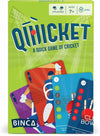 Binca Qwicket Cricket Card Game – Fast & Fun Indoor Cricket Game for Kids & Family