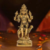 The Advitya Brass Bhairo/ Bhairava With Dog Statue | Mahakal Kaal Bhairav Baba Figurine