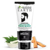 Amazing Earth Certified Organic Activated Charcoal Face Wash for Men - 100 ml
