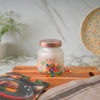 Femora Kitchen Storage Jars Frosted Glass Jar With Steel Lid Air Tight Jar | 700 Ml | Pack of 6 | Golden Lid