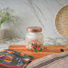 Femora Kitchen Storage Jars Frosted Glass Jar With Steel Lid Air Tight Jar | 700 Ml | Pack of 4 | Golden Lid