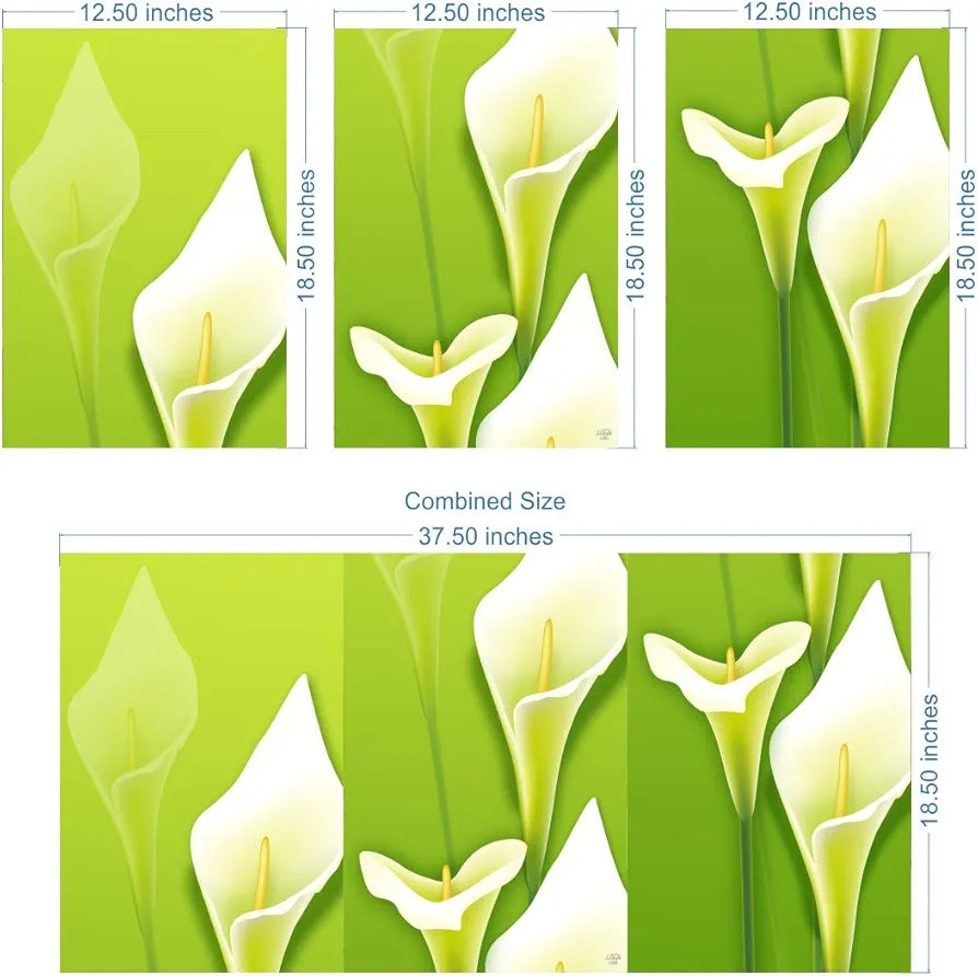 Rangoli MDF 3 Pcs Wall Poster 12x18 Inch Decorative Wall Art for Home, Office, Living Room. P-4, Design-11