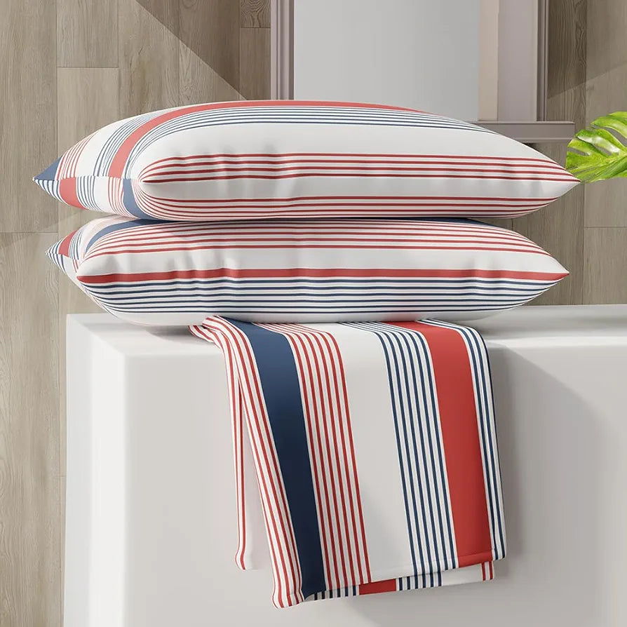 Zen Cotton Blend King Bedsheet Set  | 1 King Cotton Bedsheet & 2 Pillow Covers | Breathable & Anti-Wrinkle | 225 CVC | 