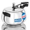 Hawkins Stainless Steel Contura Induction Compatible Inner Lid Pressure Cooker 5 Litre, Silver