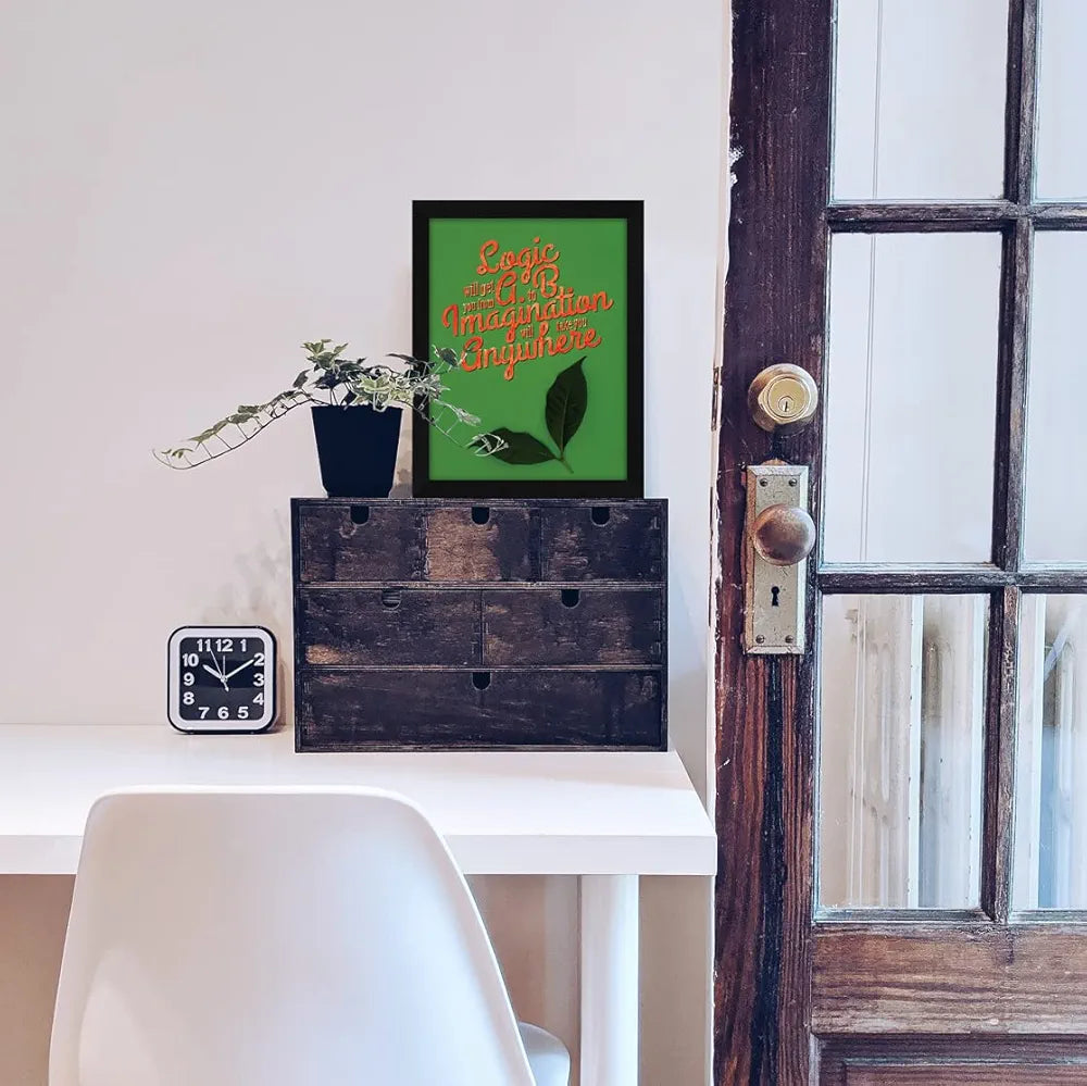 ArtX Paper Motivational Quotes Wall Frame Art Painting, Multicolor, Motivational, 10.0 X 13.0 inches, Set of 1 