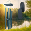 Paradigm Pictures 30.5 inch Big Wind Chimes Black