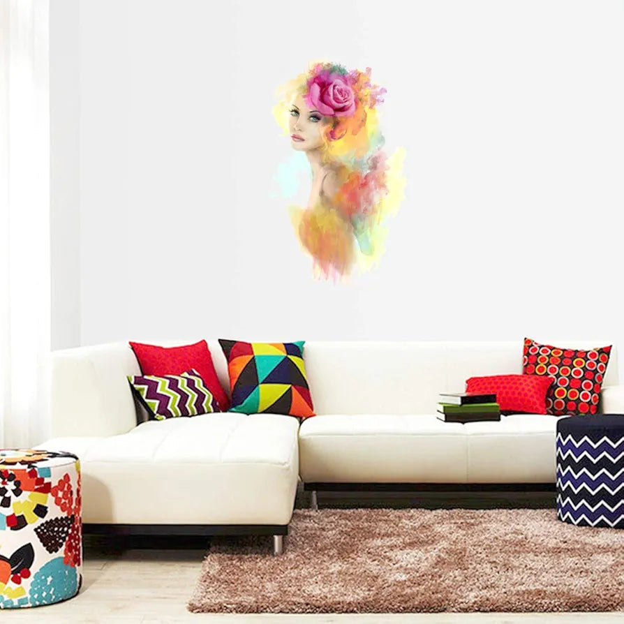 Rangoli Vinyl Wall Sticker Self-Adhesive Wall Decor for Home, Office, Bedroom, and Living Room Décor Easy to Apply & Peel. Parent 2, Design-4