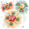 Wembley Suction Spinner Toy for Baby Bath Toys for Kids 3 Pcs