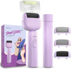 Lifelong Callus Remover for Feet Electronic with Extended Handle Rechargeable with 3Heads