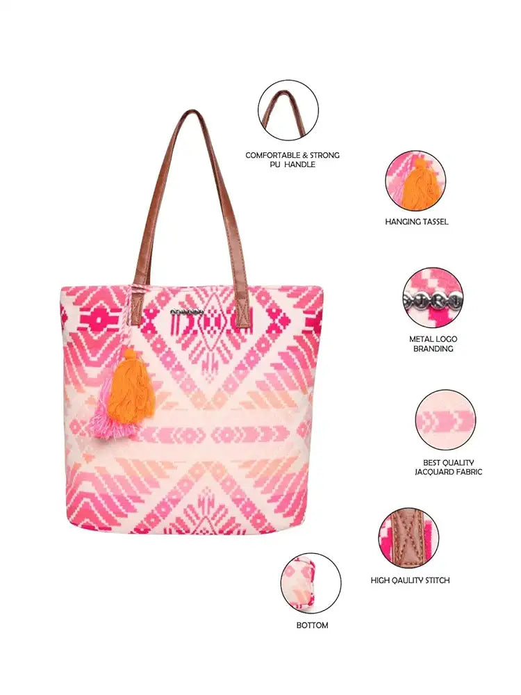 ASTRID Handmade Macrame Flap Over Sling Bag For Girls And Women