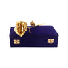 Certified Gold Plated Rose Gift Box golden