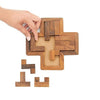 Mittimate Cross Pentomino Puzzle for Kids Age 6 to 10 Year Old I Brain Development Wooden Jigsaw Puzzle Toys