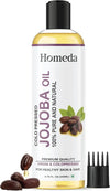 Homeda Cold Pressed Jojoba Oil for Hair Growth - 200 ml
