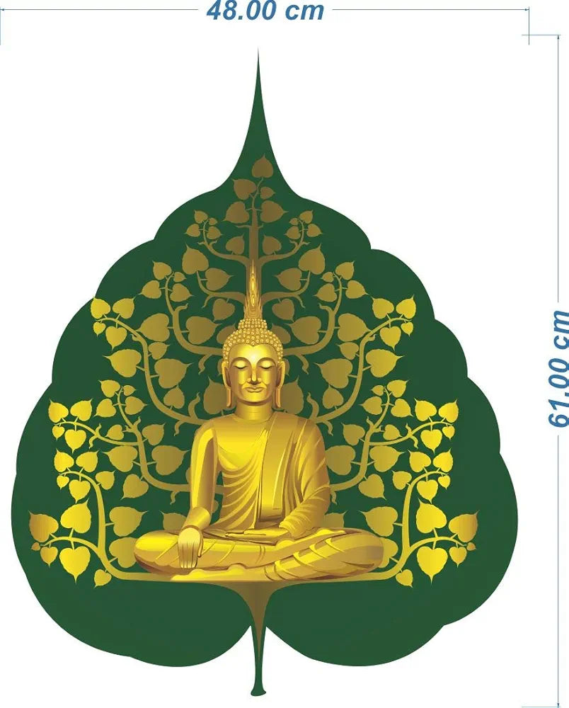 Rangoli White Glossy Vinyl Wall Sticker Premium Self-Adhesive Waterproof Decorative Wall Decal for Bedroom, Living Room, Office & Home Decoration Easy to Apply. Design-6