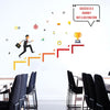 StickMe Success is a Journey Office Inspiration Motivational Quotes Wall Sticker Large - 230 x 160 cm