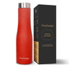 Frenchware Water Bottle | 1 Litre, Stainless Steel, Premium SS 304, Plum Delight | Easy-to-Clean