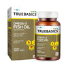 TrueBasics Omega 3 Fish Oil Capsules for Women & Men - 60 tabs