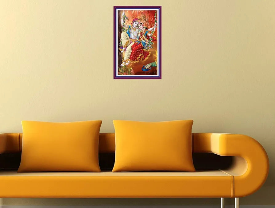 Rangoli MDF Wall Stick Decorative Panel 12x18 Wall Art for Home, Living Room, Bedroom, Office & Decoration. P-1, Design-9