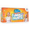 Toykraftt Finger Paints For Kids Non Toxic Washable Finger Paints Child Safe Paints