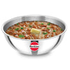 Hawkins 3 Litre Metro Kadhai Triply Stainless Steel Induction Tasla Silver