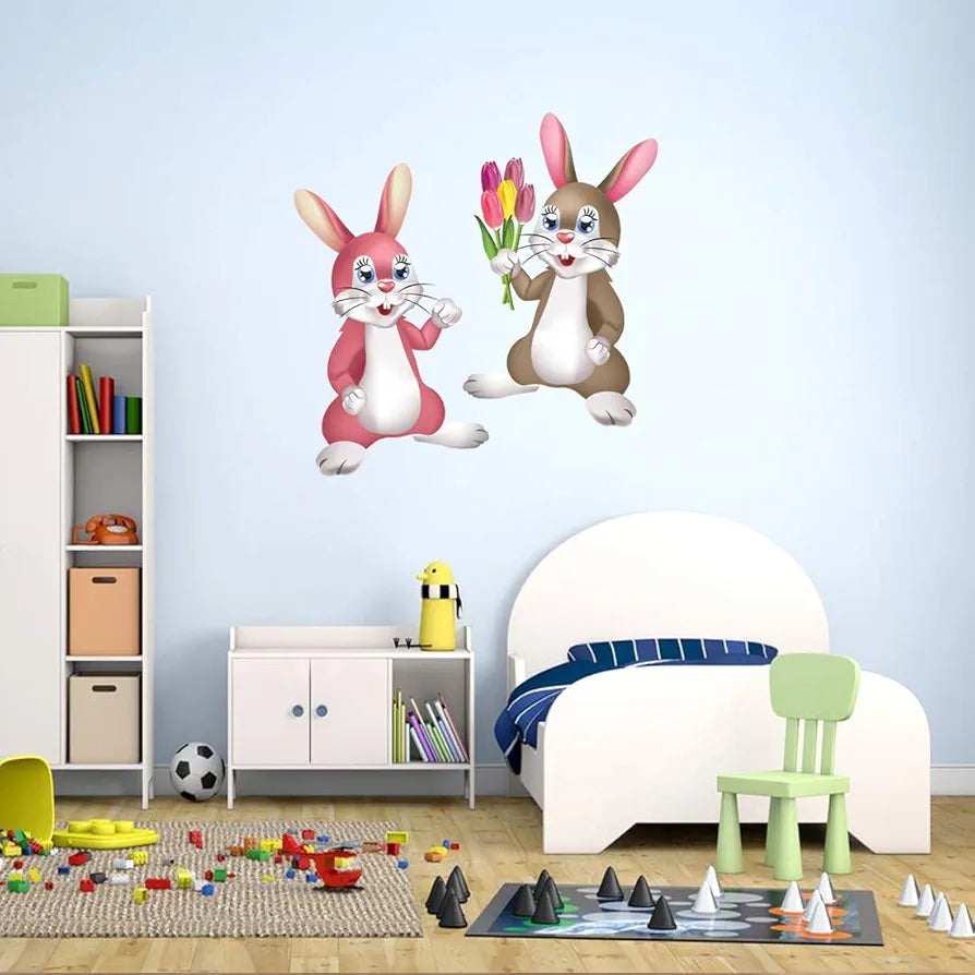 Rangoli White Glossy Vinyl Wall Sticker Premium Self-Adhesive Waterproof Decorative Wall Decal for Bedroom, Living Room, Office & Home Decoration Easy to Apply. Parent-2, Design-4